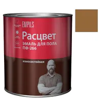 Эмаль "Расцвет" золот-корич. для пола 2.7 кг. (4385)
