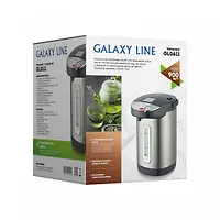 Термопот Galaxy LINE GL 0611, серый, 900 Вт, 2,35 л, функция повторного кипячения, автоотключение пр