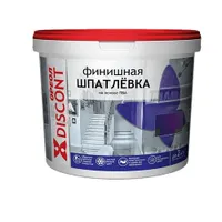 Шпатлевка ВД на основе ПВА ДИСКОНТ 3 кг