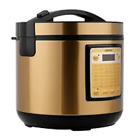 Мультиварка Centek CT-1495 Black <золото> 900Вт, 5.0л, 42 программы + Мультишеф