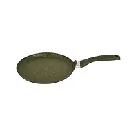 Сковорода блинная 220мм с ручкой, АП ( Malachite), линия "Trendy style" "Kukmara" сб220tsml