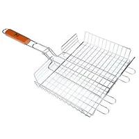 Решетка гриль хром. GRILLBOOM, 23x29x6см (104-028)