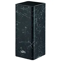 LR05-106 LARA <Black> Подставка для ножей универсальная <квадрат> слоты