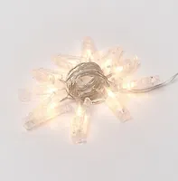 Гирлянда светодиодная на батарейках ULD-S0200-010/STB/2AA WARM WHITE IP20 CLIPS UL-00005484