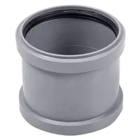 Муфта двухраструбная 50мм вн.канализ.(350) VALFEX
