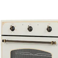 Эл.Шкаф "Deluxe 6006.03ЭШВ-037" (топленое молоко,ручки латунь)