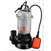 Насос фекальный PSW1100-W2 (1100Вт, с ножом, напор 20м, произ-ть 250л/мин, чугун, поплав. выкл.)