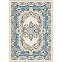 Ковер OSCAR 80*150 овал - F060A BEIGE/DBLUE