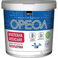 Шпатлевка Ореол интерьерная латексная для внутр. работ 8 кг