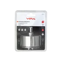 559510 Коронка алмазная по керамике VIRA 70 мм трехгранный хвостовик, арт. 559510