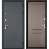 PREMIER MP (Черный муар металлик, МДФ Эмаль каппучино 10BD-1) 2050х960 правая