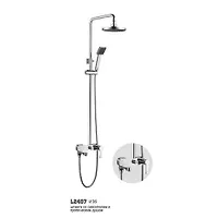 Штанга с тропическим душем и смесителем   L2407 "Ledeme"
