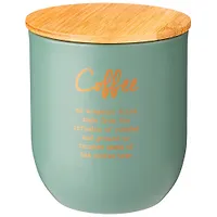 Емкость для сыпучих продуктов agness "Glam" "кофе" 9x6x10 см 790-282