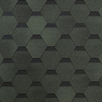 ТЕХНОНИКОЛЬ Гибкая черепица,Оптима, Зеленый 6S4X21-0703RUS 3м2 екн 578535