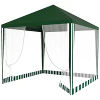Шатер-тент ECOS TZGB-107  (3*3 м, 4 москит. стенки) арт.005069