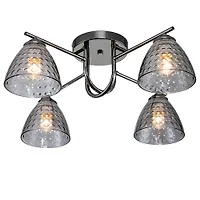 ESCADA Потолочный светильник Escada 659/4PL E27*60W Black