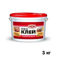 Клей ПВА МЕБЕЛЬНЫЙ 3 кг  "ПРЕСТИЖ"