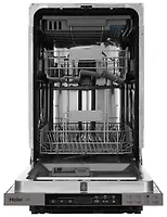 Встраиваемая посудомоечная машина Haier HDWE11-194RU, 45 см, серебристый