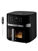 Аэрогриль BRAYER 2040BR, 1800Вт, 10л, t. 200С, съемная решетка, таймер, LCD-дисплей, 12 программ
