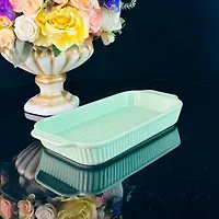 Прямоугольное блюдо для запекания 35,5см в под.уп.(х12) Фарфор арт.205-788