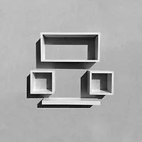 Набор полок "Грация", МДФ, белый(500*30*90мм - 1шт, 500*250*90мм - 1шт, 200*200*90мм - 2шт.) г.Пенза