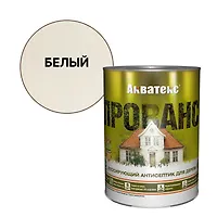 Акватекс ПРОВАНС  (лессирующий антисептик для дерева) 0,75 л (белый) (81930)