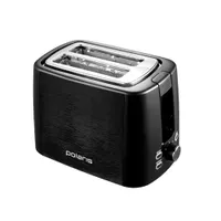 Тостер PET 0927A Черный POLARIS CN