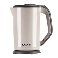 Galaxy GL 0330 БЕЖЕВЫЙ (6шт) Чайник электрический 2000 Вт, 1,7л, скрытый нагревательный элемент, дво