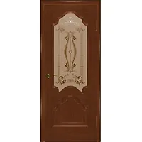 Дверное полотно ДО Виктория 600 Орех 609