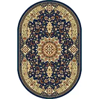 Ковер Ноктюрн 150*230 овал - 41485-38