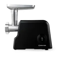 Мясорубка BRAYER 1612BR 2000Вт, 2кг/мин, дисплей, 3 диска из нержав, реверс, толкатель