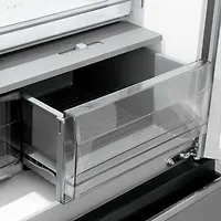 Холодильник Centek CT-1744 NF White Glass total NF <415л (148л/267л)> 