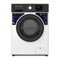 Стиральная машина WILLMARK WMF-6012B (6кг/1200 об.,SLIM,16 реж.,дисплей,доз.белья,A++, белый+чёрн.)