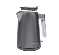 Чайник электрический Polaris PWK 1746CA Water Way Pro, серый