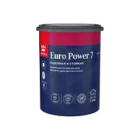 EURO POWER 7 А краска интерьерная стойкая к мытью 0,9 л.