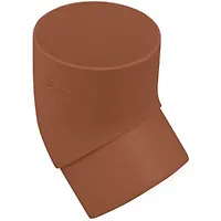 Колено трубы 45 (У) - кор. (1уп.= 40шт.) "АЛЬТА-ПРОФИЛЬ"