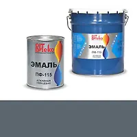 Эмаль ПФ-115 (Серая 0.8 кг "Витеко")