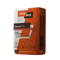 Клей монтажный (для блоков) RockFIX "NEW-MIX" 25кг