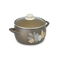 Глубокая кастрюля со стекл. крышкой (Осенняя соната,Эксклюзив,348596,5,70), 3101