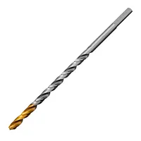 Сверло спиральное по металлу 5 х 132 мм, Р6М5, Golden Tip, удлиненное// Denzel арт.718254