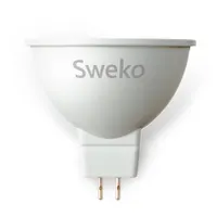 Светодиодная лампа SWEKO 42 серия 42LED-MR16-12W-230-3000K-GU5,3