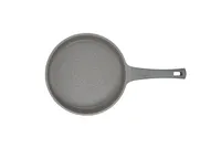 Сковорода Kukmara Stella 260 мм с ручкой и стеклянной крышкой, капучино