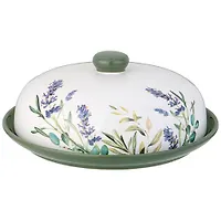 Блюдо для блинов agness "Лаванда" 23*10 см 358-2160