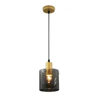 ESCADA Подвесной светильник Escada 1104/1S E27*40W Gold/Black