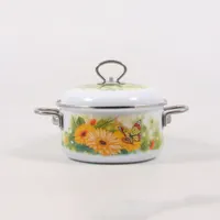 Кастрюля-сотейник 3л С-1812АП2/6 Golden Autumn Золотая Осень (г.Лысьва)