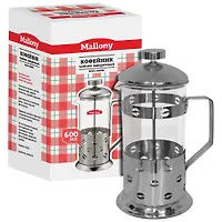 Чайник/кофейник (кофе-пресс) "Caffe" B535-600ML (сталь) 950146