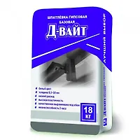 Д-ВАЙТ Шпатлевка гипсовая базовая 18 кг