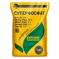 Удобрение Буйские удобрения Суперфосфат 1кг