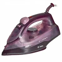 Утюг DELTA DL-353 коричневый (2400 Вт., керамика, антинакипь, самоочистка)