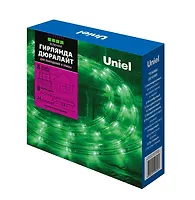 Гирлянда светодиодная Дюралайт, 8м. ULD-D50 8M/С08 IP44 GREEN UL-00008570